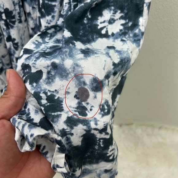 NWT Japna Tie-Dye off the shoulder tube top boho maxi dress size: S - Picture 9 of 9